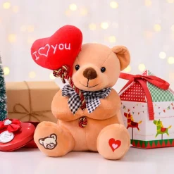 Ours en peluche avec un coeur