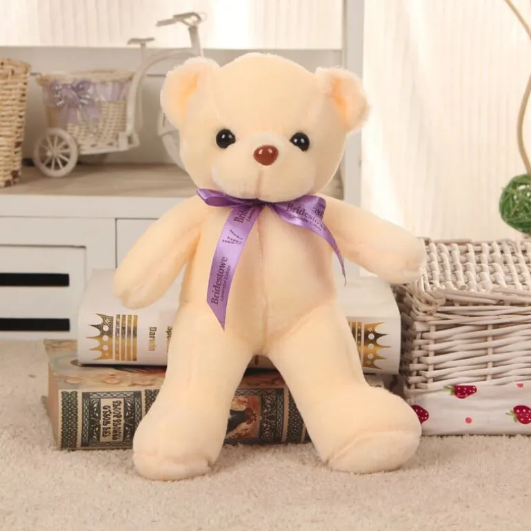 Ours en peluche beige