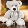 Ours en peluche gris