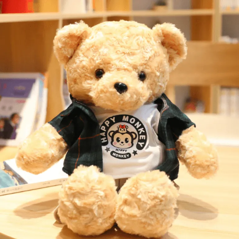 Ours en peluche habillé