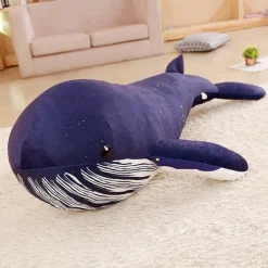 Peluche géante baleine 120 cm