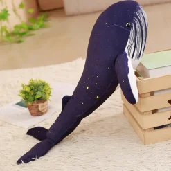 Peluche géante baleine 120 cm
