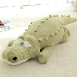 Peluche géante crocodile