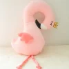 Peluche géante flamant rose