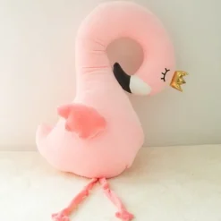 Peluche géante flamant rose