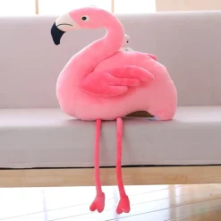 Peluche géante flamant rose