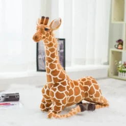 Peluche géante girafe