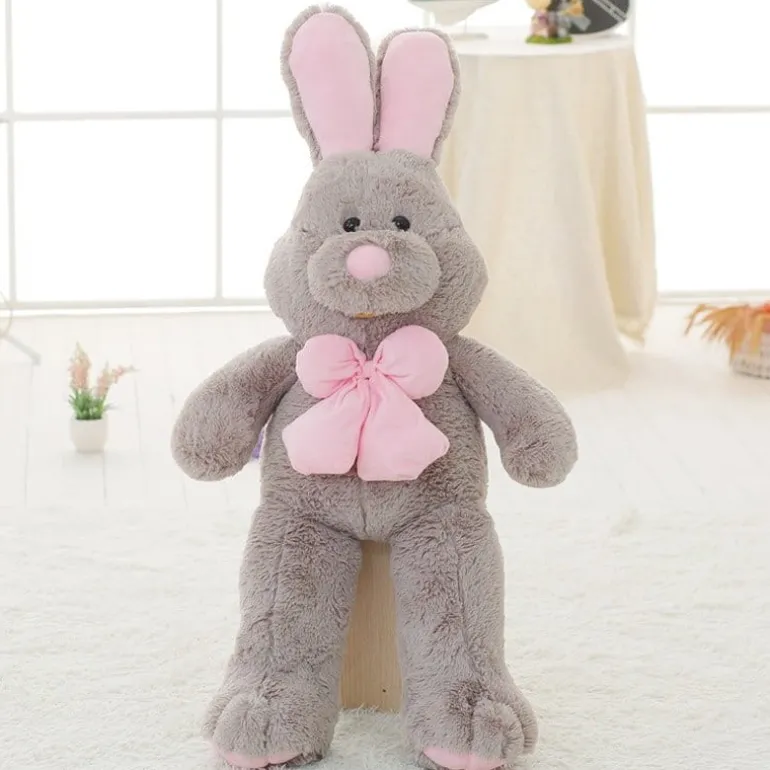 Peluche géante lapin