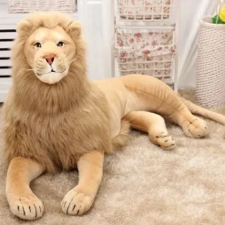 Peluche géante lion