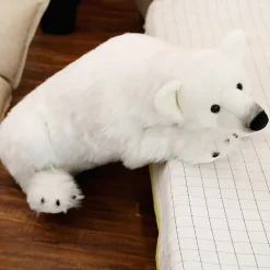 Peluche géante ours polaire blanc