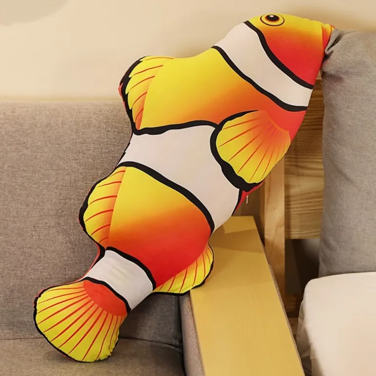 Peluche géante poisson clown