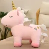 Peluche licorne ailée