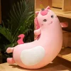 Peluche licorne coussin