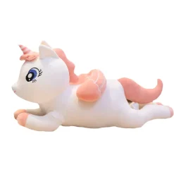 Peluche licorne gros yeux