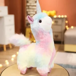 Peluche licorne lama