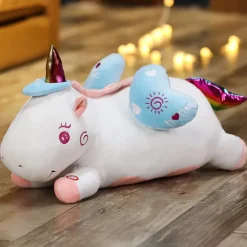 Peluche licorne lumineuse