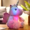 Peluche licorne qui s’allume