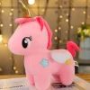Peluche licorne rose