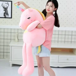 Peluche licorne XXL raisonnable