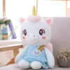 Peluche licorne yeux brillants
