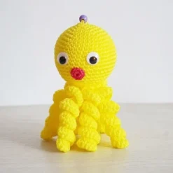 Peluche pieuvre crochet