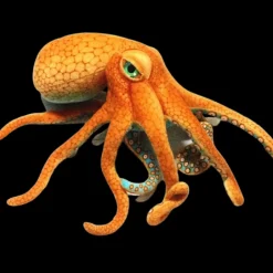 Peluche pieuvre géante