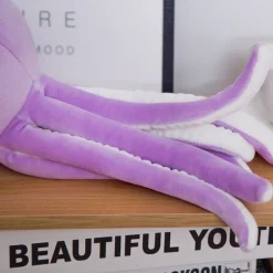 Peluche pieuvre violet
